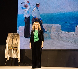 Открытие выставки Якова Басова