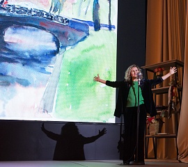 Открытие выставки Якова Басова