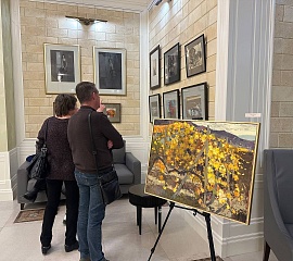 Закрытие выставки Шипилина И.Н.