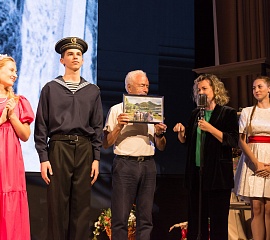 Открытие выставки Якова Басова