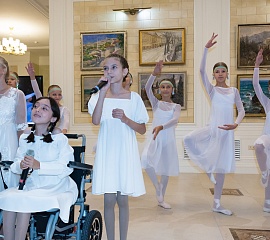 Открытие выставки Якова Басова