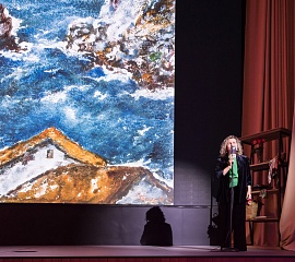 Открытие выставки Якова Басова