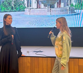 Встреча с Вероникой Сыромлей