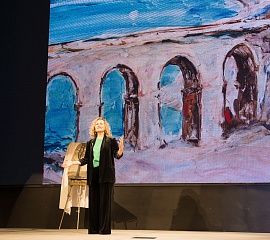 Открытие выставки Якова Басова