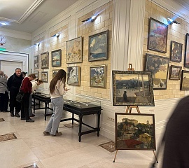 Закрытие выставки Шипилина И.Н.