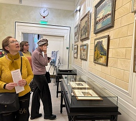 Закрытие выставки Шипилина И.Н.