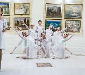 Открытие выставки Якова Басова