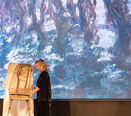 Открытие выставки Якова Басова