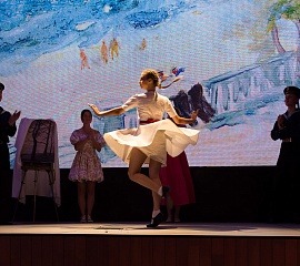 Открытие выставки Якова Басова