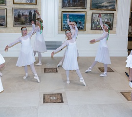 Открытие выставки Якова Басова