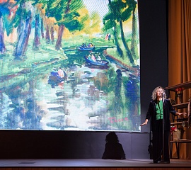 Открытие выставки Якова Басова