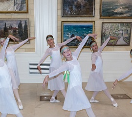 Открытие выставки Якова Басова