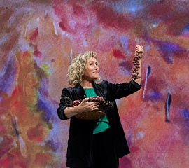 Открытие выставки Якова Басова