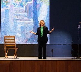 Открытие выставки Якова Басова