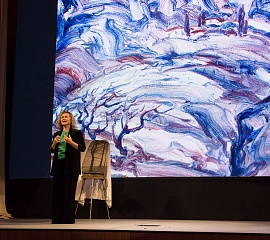 Открытие выставки Якова Басова