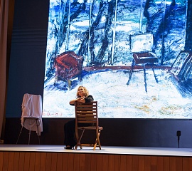 Открытие выставки Якова Басова