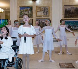 Открытие выставки Якова Басова