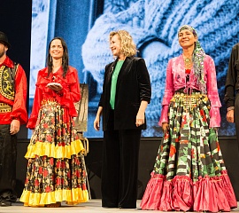 Открытие выставки Якова Басова