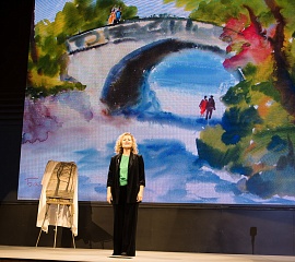 Открытие выставки Якова Басова