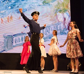 Открытие выставки Якова Басова