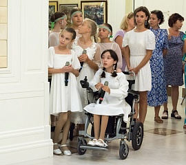 Открытие выставки Якова Басова