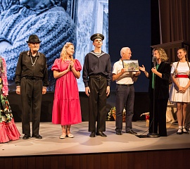 Открытие выставки Якова Басова