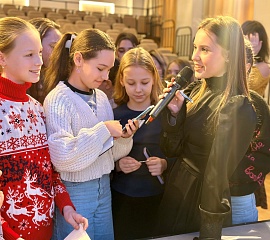 Встреча с Вероникой Сыромлей